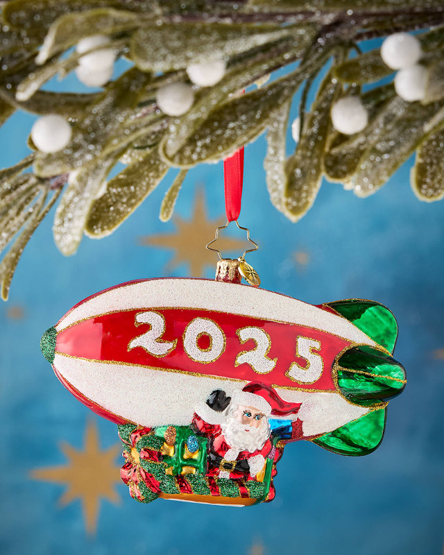 2025 Flying Over the Years Christmas Ornament